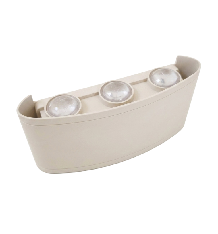 APPLIQUE MURALE LED COURBEE BEIGE 6W