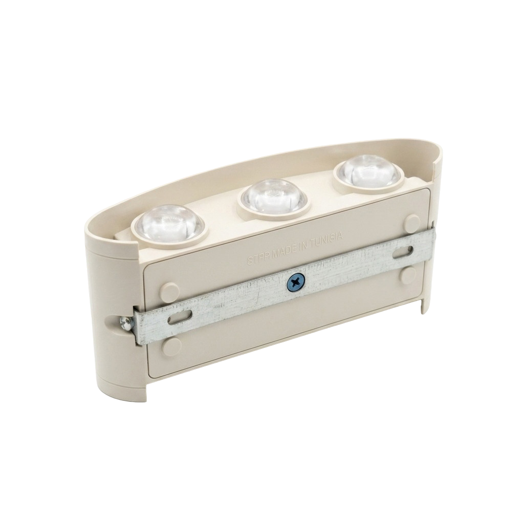 APPLIQUE MURALE LED COURBEE BEIGE 6W – Image 3