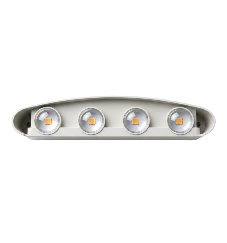 APPLIQUE MURALE LED COURBEE BLANC 8W