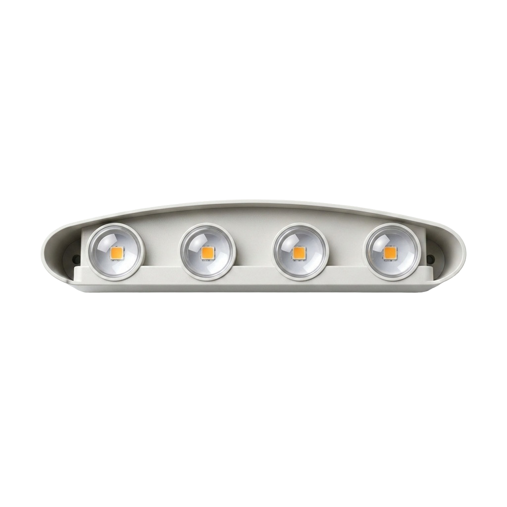 APPLIQUE MURALE LED COURBEE BLANC 8W