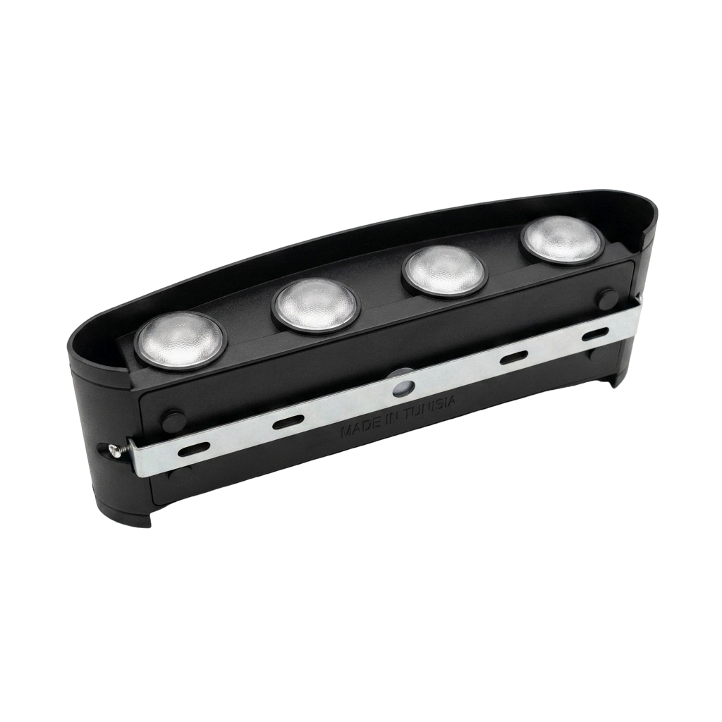 APPLIQUE MURALE LED COURBEE NOIR 8W – Image 2