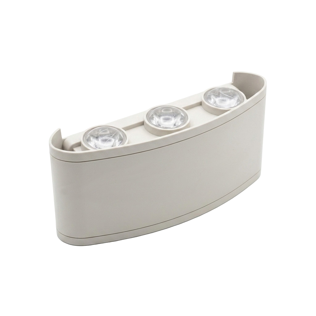 APPLIQUE MURALE LED COURBEE BLANC 6W – Image 4