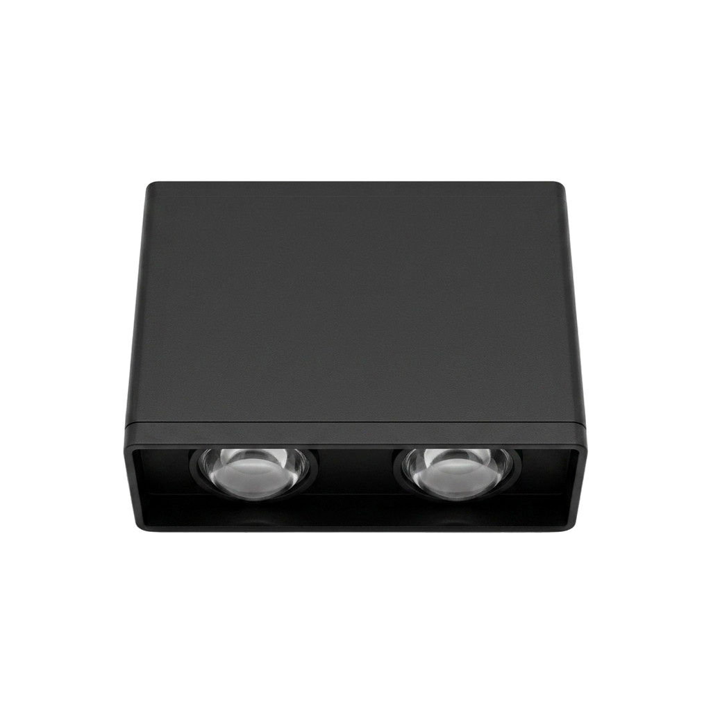 APPLIQUE MURALE LED RECTANGULAIRE NOIR 4W – Image 3